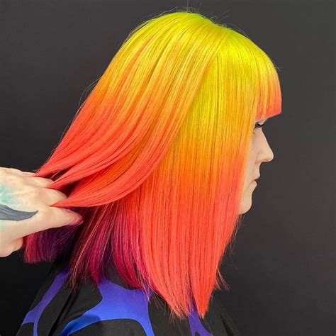 30 bright rainbow colored hairstyles by russian artist snezhana vinnichenko artofit