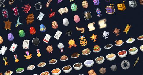 These are kits, gui, backgrounds, tilesets, icons and free 2d character sprites. DGHZ - Fantasy Icon Pack | Game Art Partners