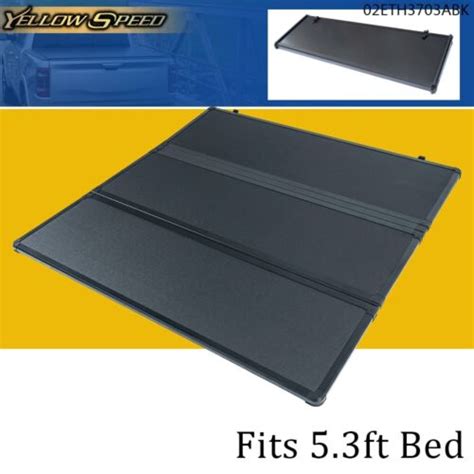 53ft Bed Solid Tri Fold Hard Tonneau Cover W Hardware Fit For 2005