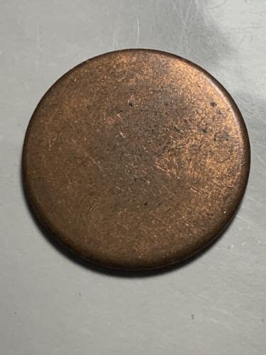 Copper Blank Unstruck Planchet Quarter 25c Error Us Coin Ebay