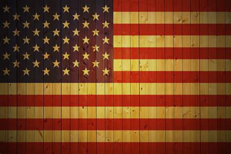 55 American Flag Wallpaper Background