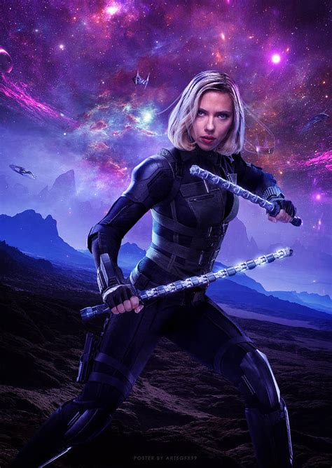 Download Black Widow Marvel Infinity War Wallpaper