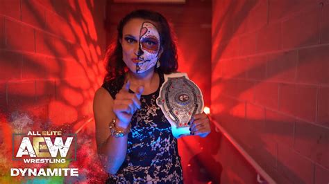Nwa Womens Champion Thunder Rosa Appears On Aew Dynamite Wrestling Inc