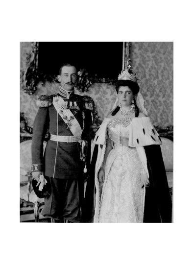 Grand Duchess Elena Vladimirovna And Her Groom Prince Nicholas Of