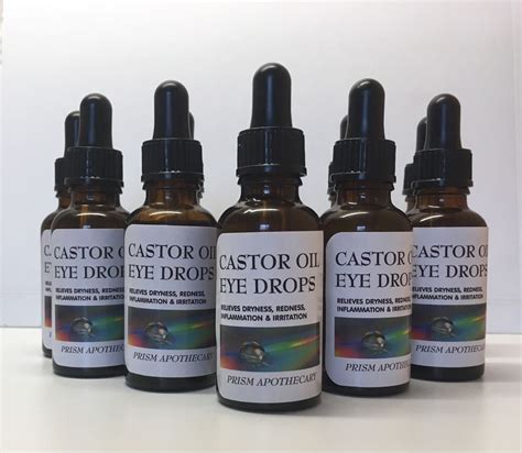 Castor Oil Eye Drops 100 Pure Cold Pressed Eye Drops Castor Oil Cataracts Remedies