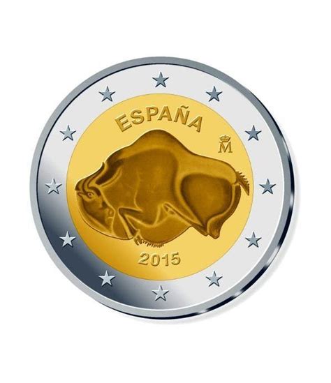 Moneda Conmemorativa 2 Euros España 2015 Altamira