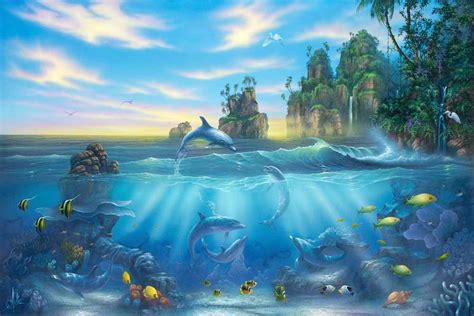 44 Underwater Paintings Art Ideas Pictures Images Design Trends