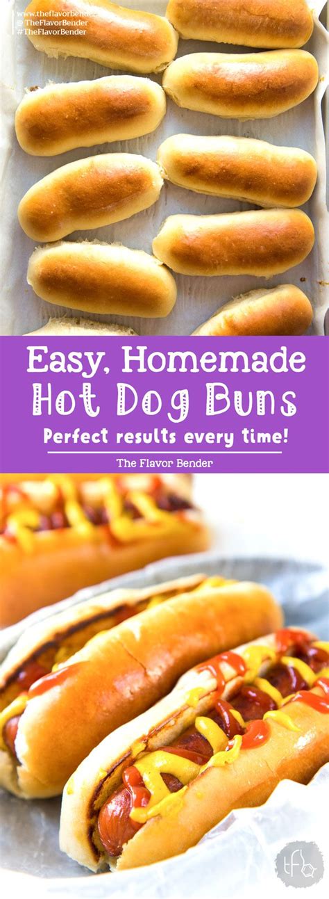 How to make fluffy soft sweet chinese hot dog bun recipe!recipe here: These Easy to make Homemade Hot Dog Buns, are perfectly ...