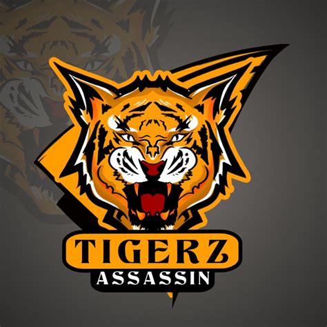 Copy Of Orange Tiger Gamer Esports Logo Postermywall