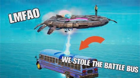 How To Steal The Battle Bus Easily Youtube