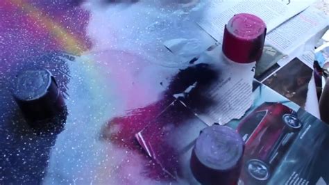 Diy Spray Paint Art With Pyramids Youtube