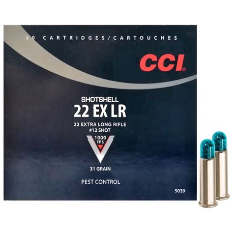 Cci 22lr 12 Shot 31 Grain Extra Long Rifle Store Triggers And Bows