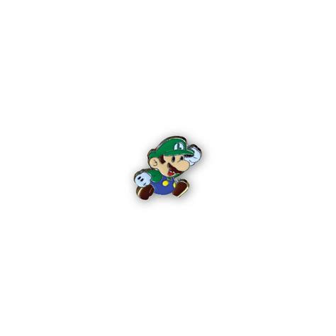 Super Mario Luigi Nintendo Metal Brooch Lapel Pin Etsy
