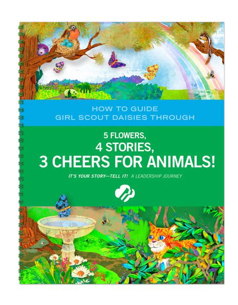 Girl Scouts Of The Usa Leader Journey Book Daisy 5 Flowers Cheers For
