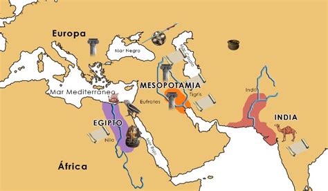 Mapa De Mesopotamia Egipto China E India Images