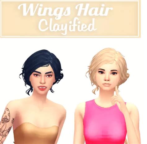 Butterscotchsims Sintiklia Diva Clayified Hair Sims 4