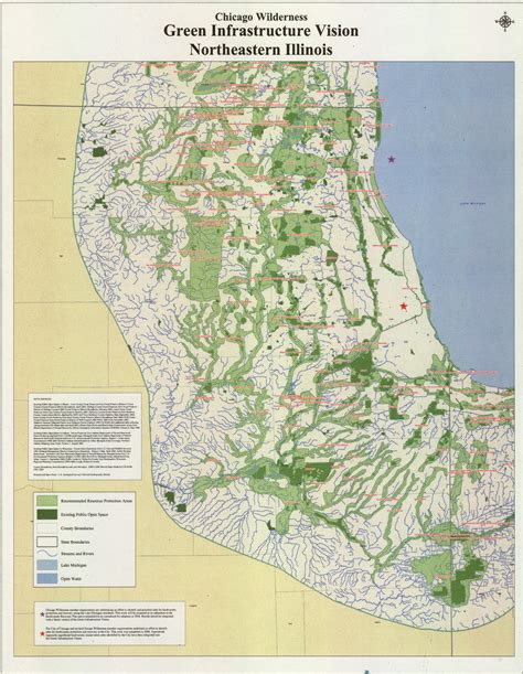 Chicago Parks Map Map Of Chicago Parks United States Of America