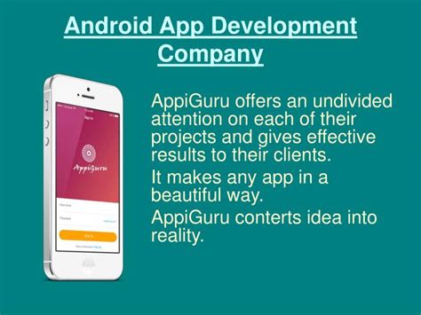 Ppt Choose A Traditional Android Application Development