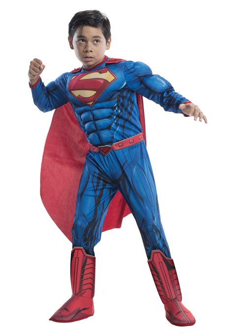 Dc Comics Deluxe Child Superman Costume