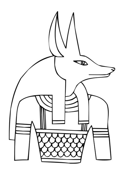 Ancient Egyptian Gods Anubis Free Clip Art Designed To Help You