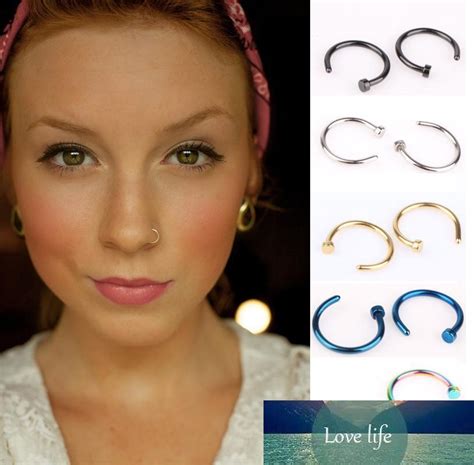 Wholesale Body Jewelry Type Trendy Nose Rings Body Piercing Jewelry Fashion Jewelry Stainless