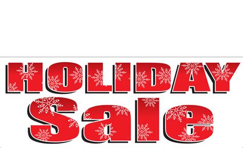 Holiday Sale Banners Vinyl Signs Style Design Id 2500