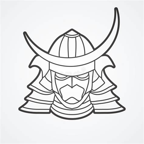 Just your everyday smooth, comfy tee, a wardrobe staple,slim fit, so size up if you prefer a looser fit, or here is a colouring image of it for the kids to print and enjoy. Samurai warrior mask stock vector. Illustration of ...