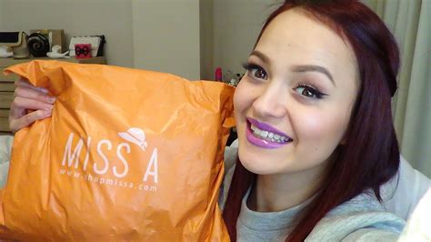 Miss A Unboxing Haul Youtube