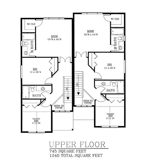 Duplex Plan Chp 22525 At COOLhouseplans Com Bungalow Style House