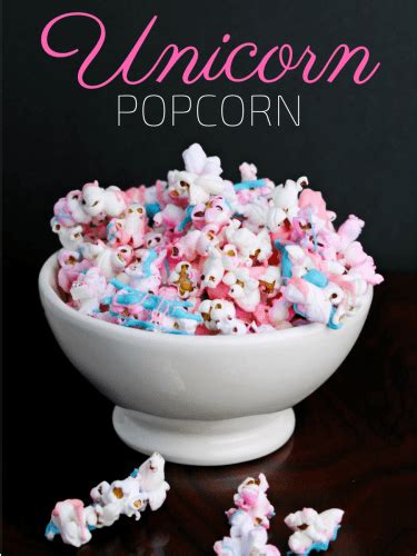 Unicorn Popcorn Recipe