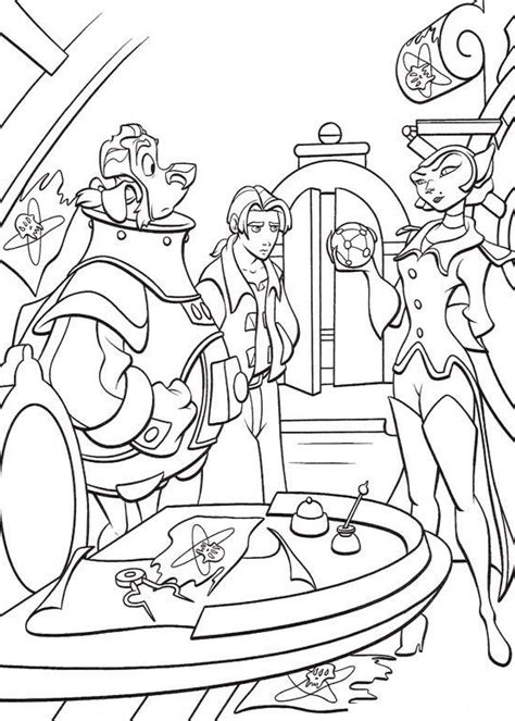 treasure planet coloring pages printable for free download