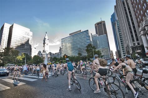 Philly Naked Bike Ride Pnbr Black White And Raw Photography