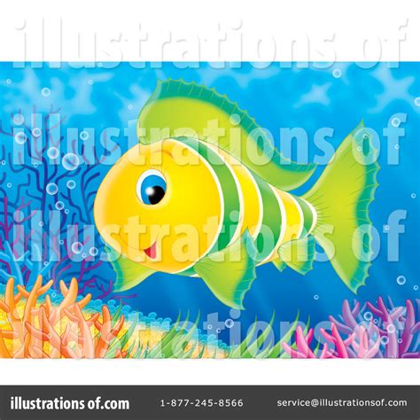 Fish Clipart #30523 - Illustration by Alex Bannykh