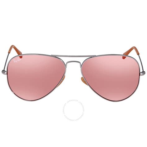 Ray Ban Evolve Pink Photocromic Aviator Sunglasses Rb3025 9065v7 58 Aviator Ray Ban