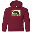 California Love Flag Youth Sweatshirt Hoodie | eBay