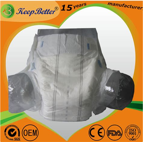 Oem Adult Diaper Disposable With Super Absorption Hot Selling Adult