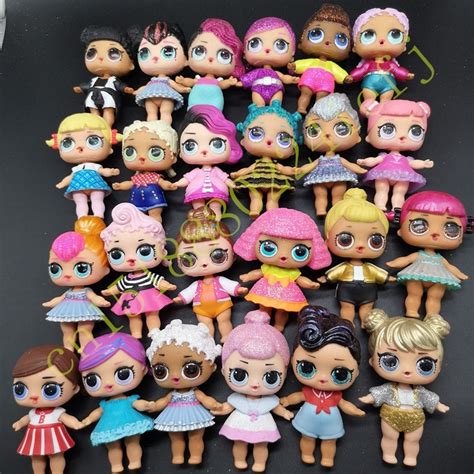 Qoo10 5pcs Original Lol Dolls Plastic Doll Series Dress Up Doll With