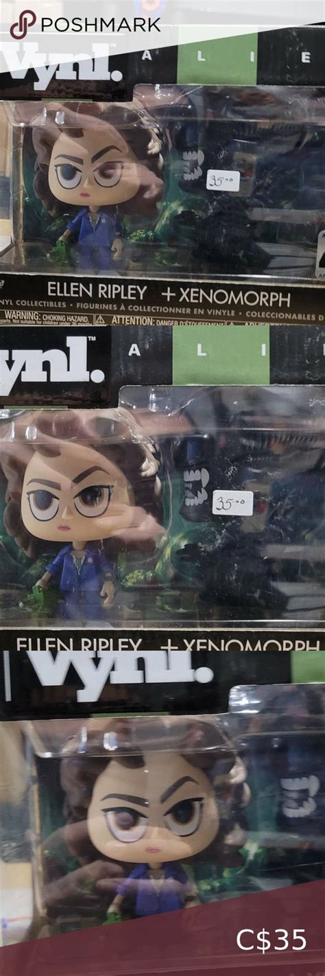 Funko Vynl Alien 40th Anniversary Ellen Ripley And Xenomorph In Box Figures Xenomorph Alien