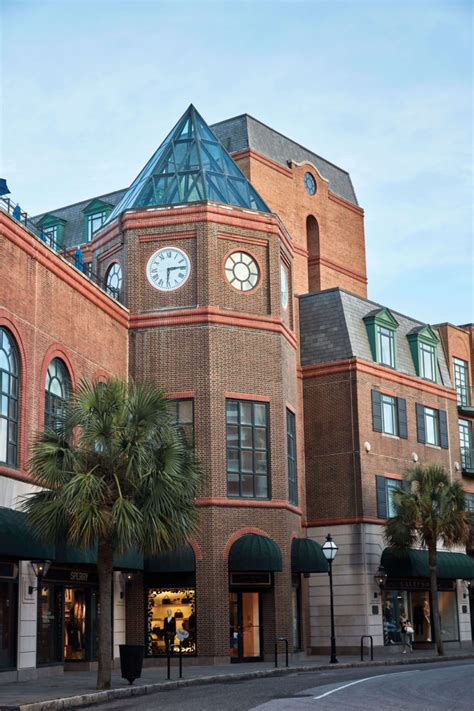 Clocktower Terrace At The Iconic Belmond Charleston Place In Charleston