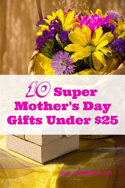 Mother's day gifts ideas — 15 gifts under $50. 10 Mother's Day Gifts Under $25 - Earning and Saving with ...