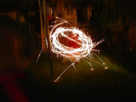 Sparkler Trails Long Exposure On A Sparkler Bonfire Night Flickr