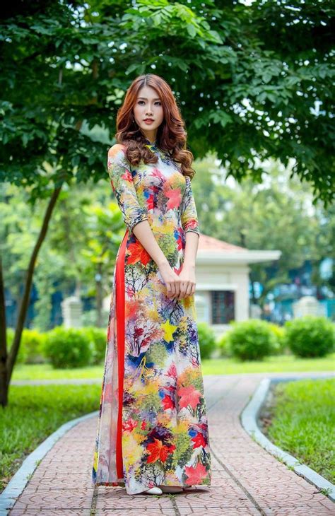 Vietnamese Long Dress Vietnamese Long Dress Traditional Dresses Vietnamese Traditional Dress