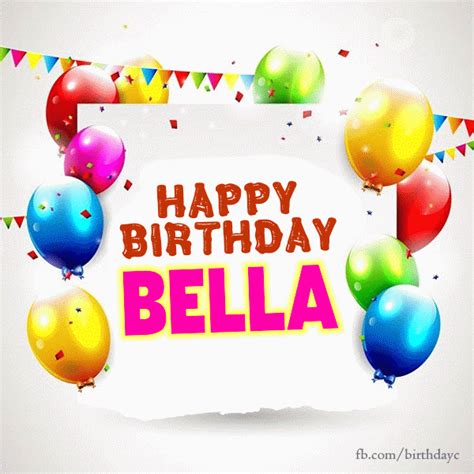 Happy Birthday Bella Images Birthday Greeting Birthdaykim