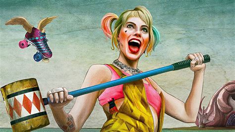 Aesthetic Harley Quinn Wallpaper Birds Of Prey 4k Wallpaper Gallery Sahida