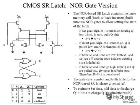 Презентация на тему Sequential Cmos And Nmos Logic Circuits
