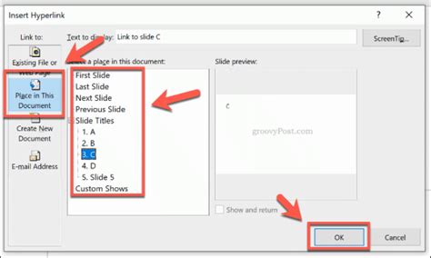 How To Insert A Link In Powerpoint