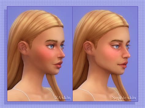 Sims 4 Cc Maxis Match — Miikocc Sophie Skin And Body Blush 🍑 Hello New