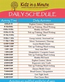 21+ Free Daily Schedule Template - Word Excel Formats