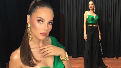 Catriona Gray Wows In Thai Inspired Jumpsuit Arrives In Bangkok For Miss Universe 2018 Pep Ph