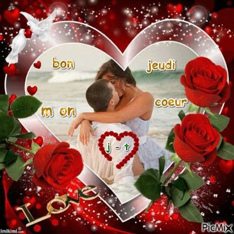 Bisous M On Amour Bon Jeudi Image Couple Amoureux Baisers Romantiques